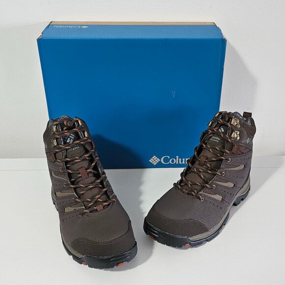 Columbia Men\'s Gunnison II Omni-Heat - Cordovan/Dark Adobe - Size 8 (BM3209) main image 5